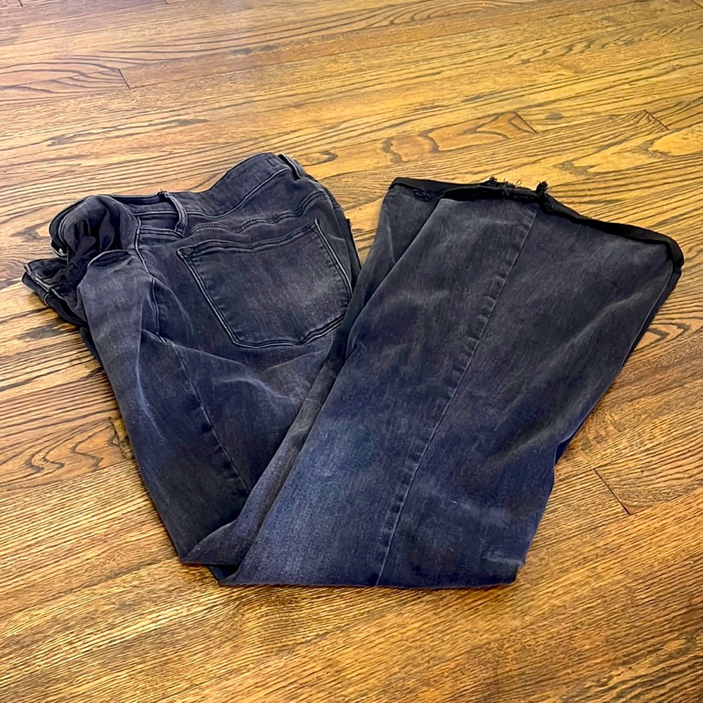Judy Blue super flare black jeans